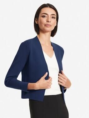 NWT M.M.LaFleur The Sant Ambroeus 3.0 Jardigan Regent Blue